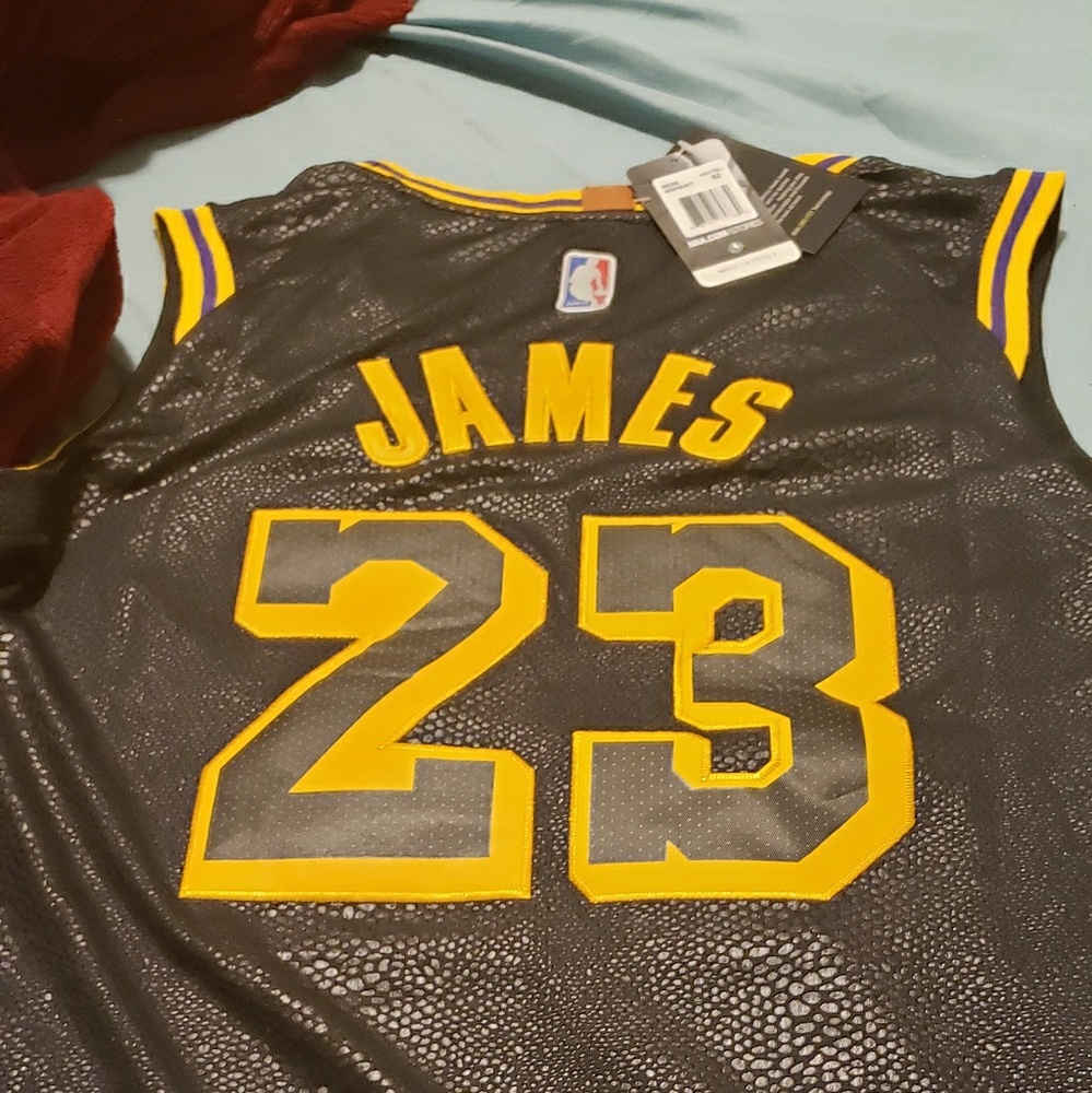 Lebron James lakers Jersey black mamba